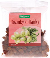 Bio rozinky Sultánky 150g