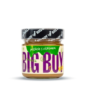 Pistáciový krém 220g s příchutí citronu Big Boy