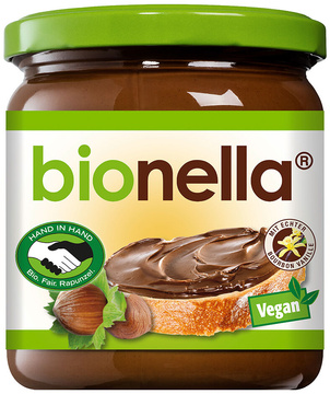 Bio Bionella nugátový krém Vegan 400g Bio Nebio