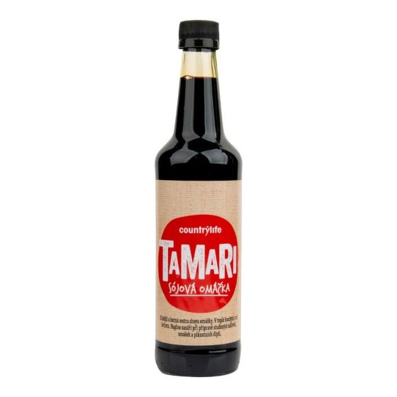 TAMARI sójová omáčka 0,5 l Country Life