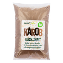 Bio karob tmavý 500g COUNTRY LIFE