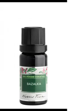 Éterický olej Bazalka 10ml Nobilis Tilia