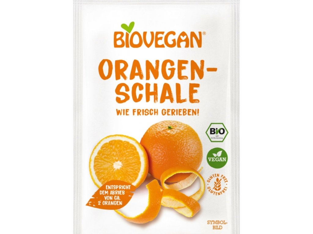 Bio Pomerančová kůra strouhaná 9g