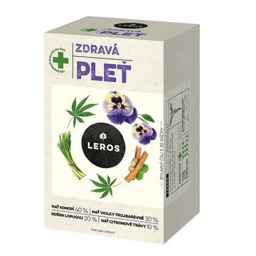 Zdravá pleť čaj porcovaný 30g Leros