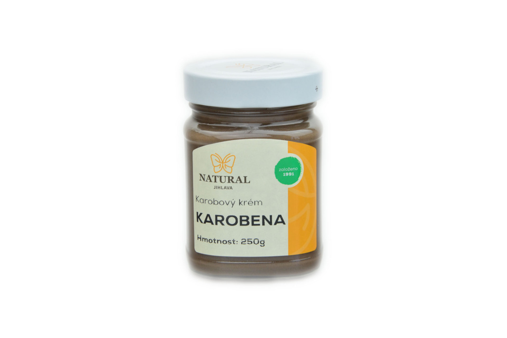 Karobena Karobový krém 250g Natural