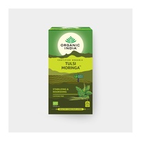 Bio Tulsi Moringa čaj porcovaný 50g Organic India
