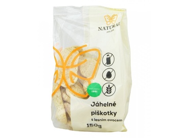 Jáhlové piškoty s lesním ovocem 150g Natural Jihlava