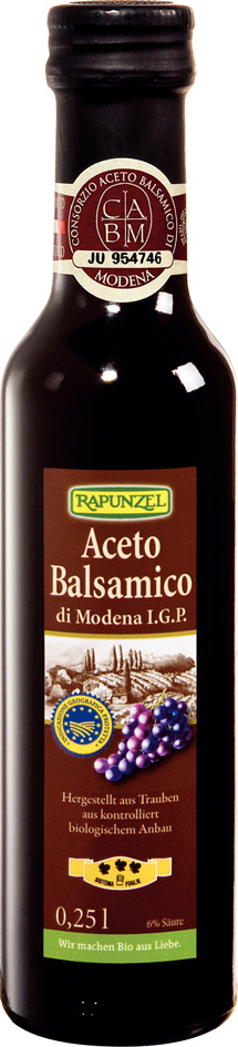 Bio ocet Balsamico 250ml Rapunzel