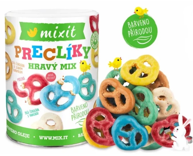 Preclíky Hravý Mix 240 g Mixit 