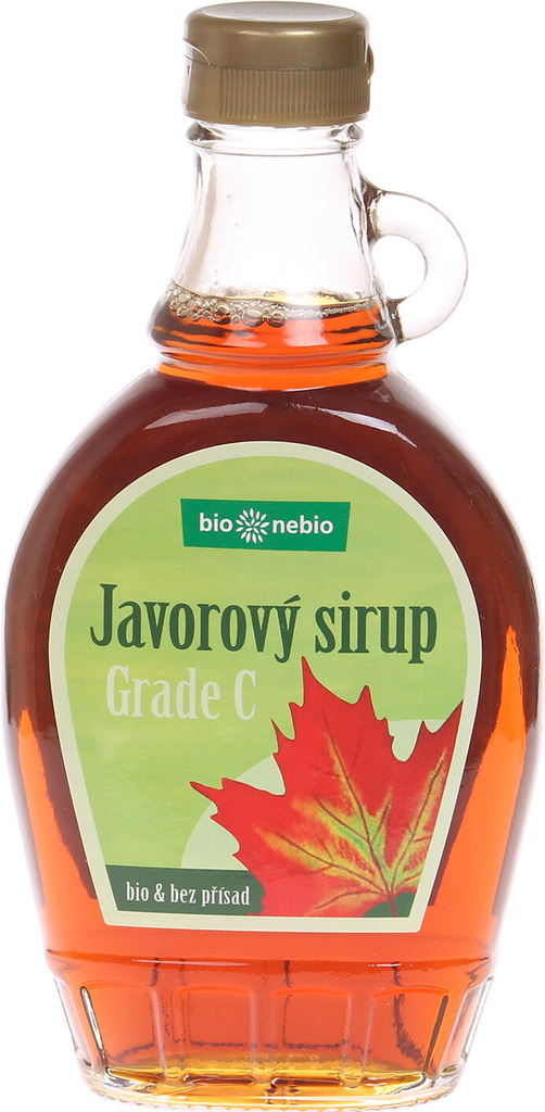 Bio javorový sirup Grade C 250ml Bio nebio