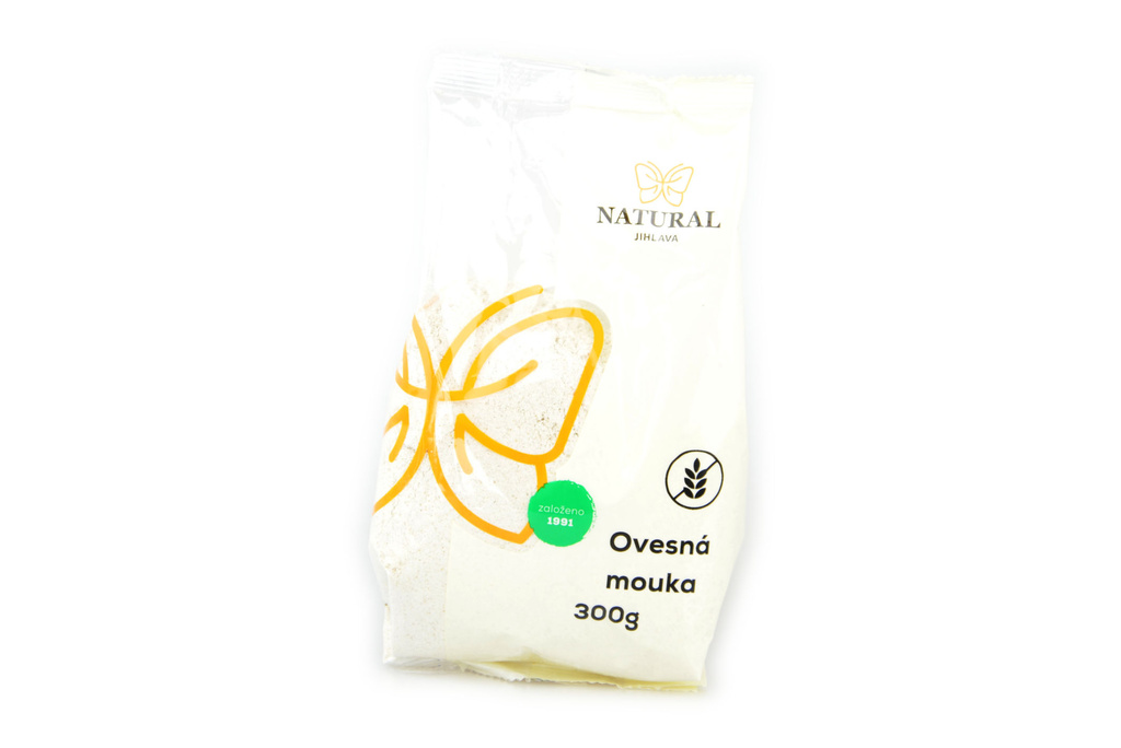 Ovesná mouka bez lepku 300g  Natural Jihlava