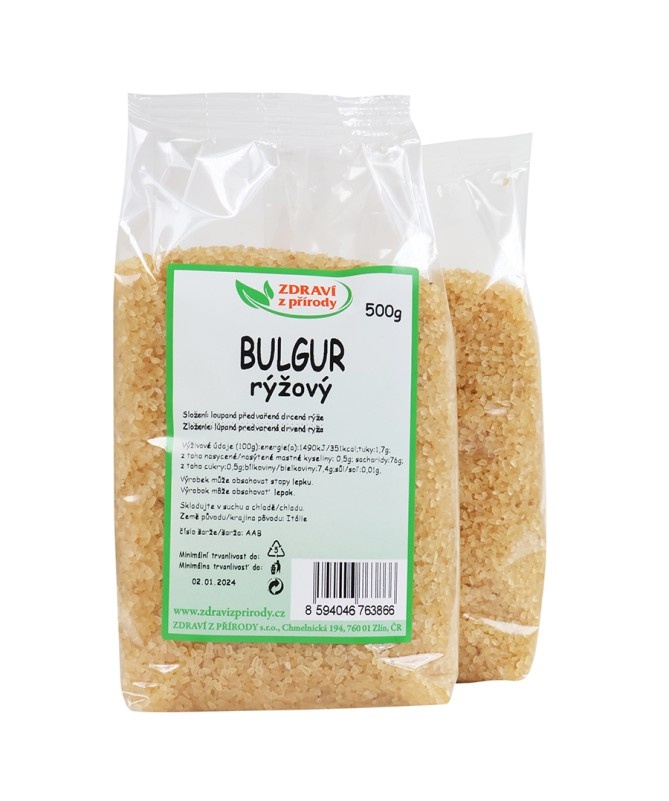 Bulgur rýžový 500g Zdraví z přírody