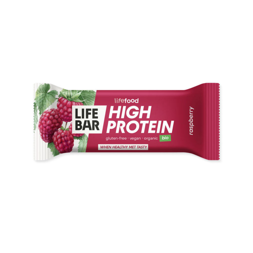 Lifebar High Protein 40g Malina Lifefood