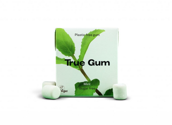 Žvýkačky s příchutí  Máta 21g TRUE GUM