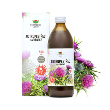 Ostropestřec mariánský 500 ml EkoMedica