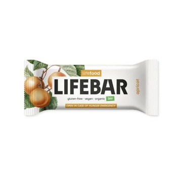 Bio Lifebar meruňka 40g Lifefood