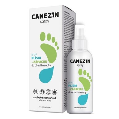 Canezin spray proti plísní a zápachu do obuvi i na nohy 100ml Simply