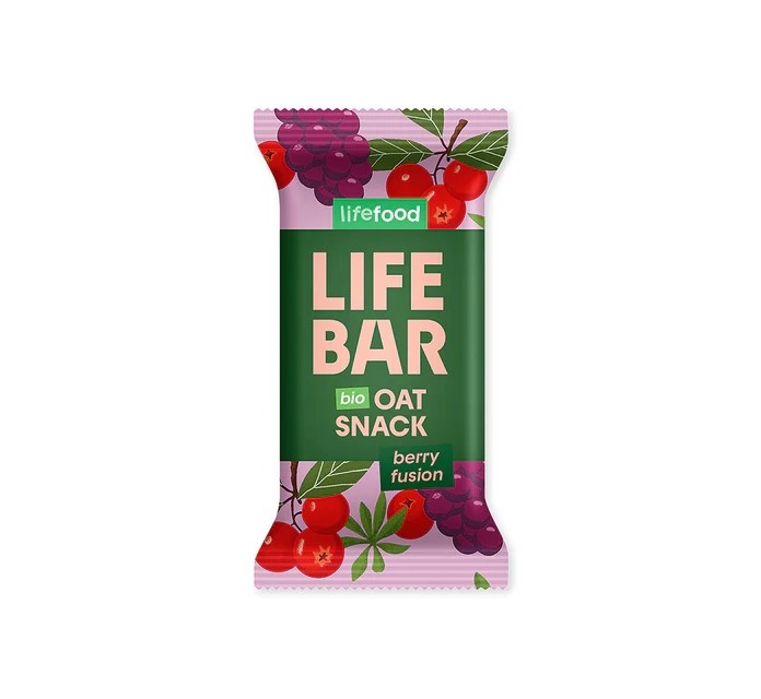 Bio Oat Snack ovocný 40g  Lifefood