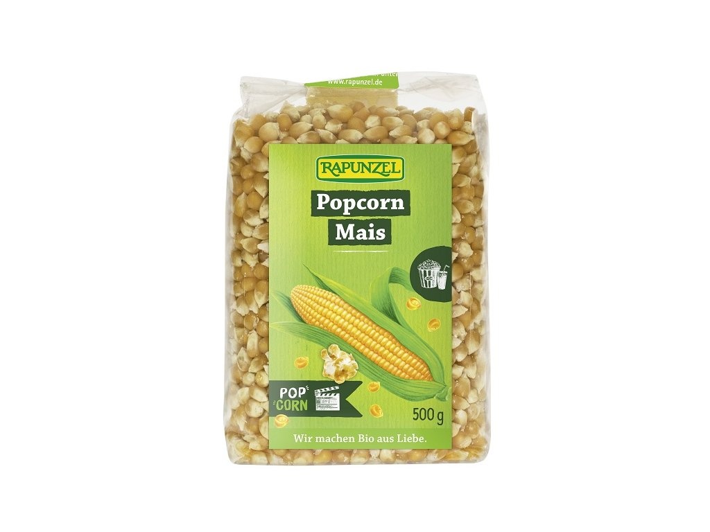 Bio Kukuřice na popcorn 500g Rapunzel