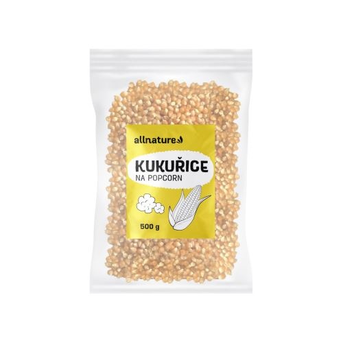 Kukuřice na popcorn 500g Allnature