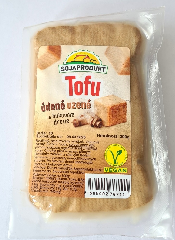 TOFU uzené trvanlivé 200g SOJAprodukt