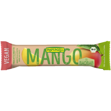 BIO tyčinka MANGO/BAOBA 40 g Rapunzel