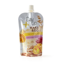 Ovocné pyré s vločkami Tropical MIX 120g Day Up + Wake & Go