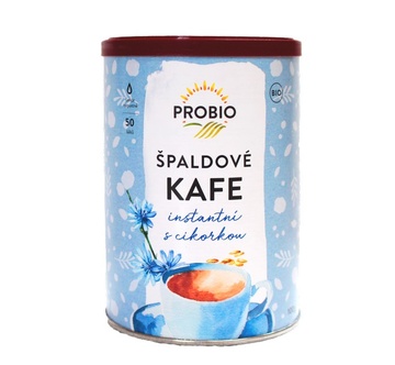 Bio špaldové kafe instantní s cikorkou 100g Probio