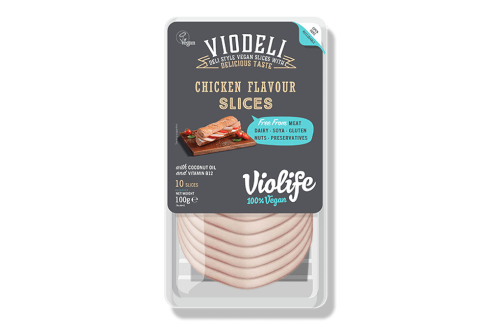 Plátky s kuřecí příchutí 100g Violife