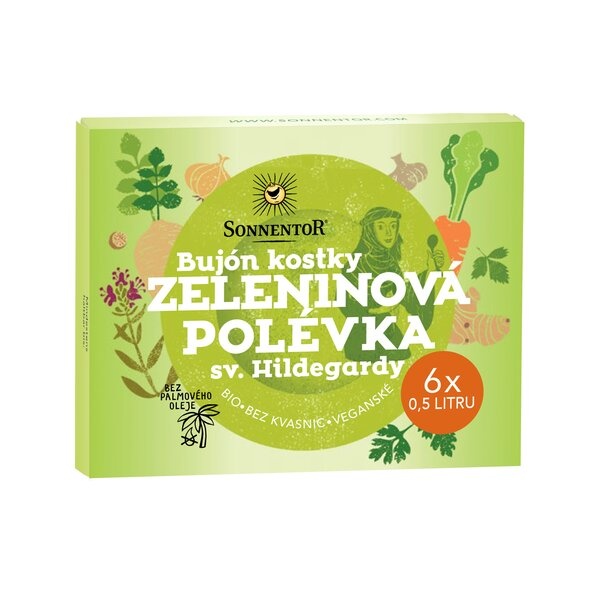 Bujón kostky Zeleninová polévka sv.Hildegardy 60g Sonnentor