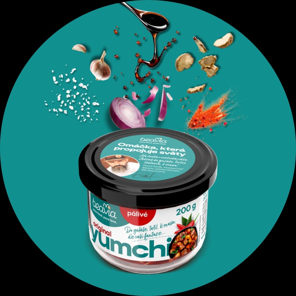 Yumchi Pálivé Ochucovadlo 200g Beavia
