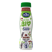 Bio drink brusinka a rybíz 320g Olma