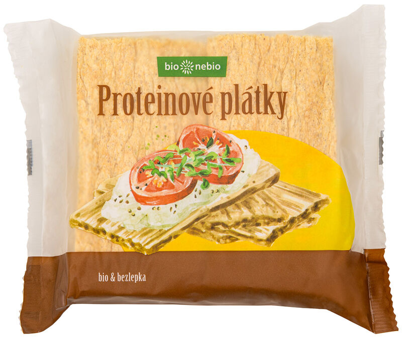 Bio proteinové plátky křupavé 100g BioNebio