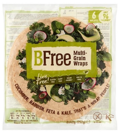 Víceznný wrap bez lepku 252 g/6 ks BFree