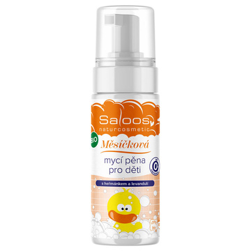 Měsíčková mycí pěna pro děti od narození 150ml Saloos