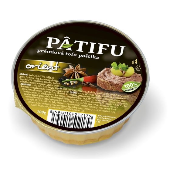 Paštika Patifu orient 100g Veto
