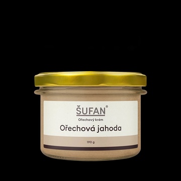 Ořechová Jahoda - krém 190g ŠUFAN