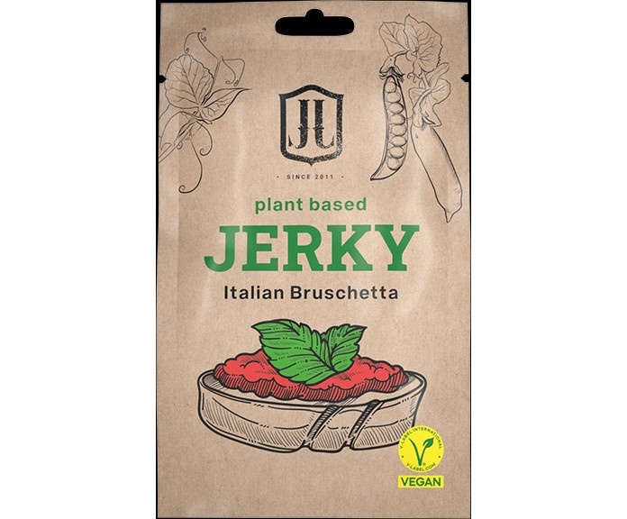 Vegan Jerky Italian Bruschetta 25g Jihočeské Jerky
