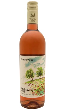 Bio víno Nosislavský Ryšák Cuvée 2021 polosuché Vinařství Válka