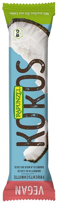 BIO tyčinka kokos 40g Rapunzel 