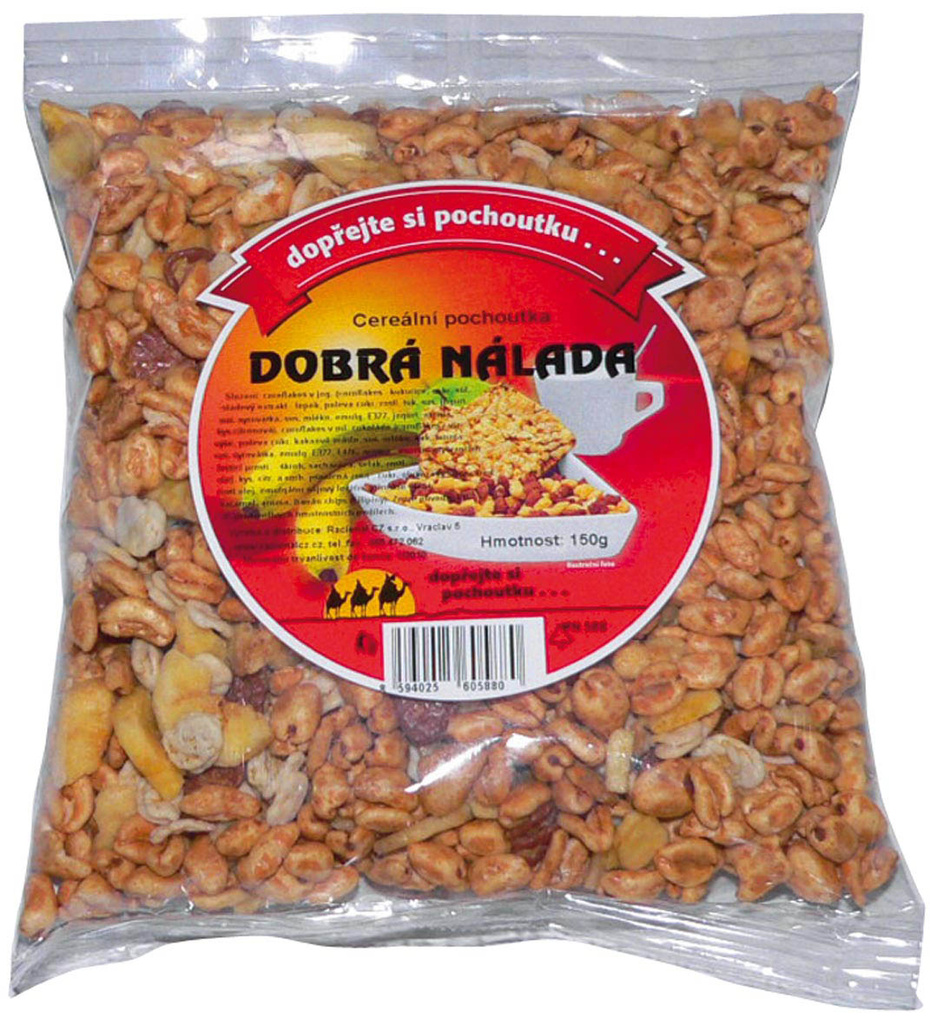 Dobrá nálada cereální pochoutka 150g Racional