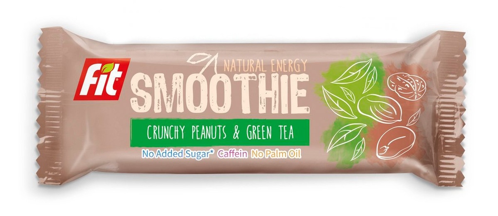 Fit Tyčinka Smoothie Arašídy / zelený čaj 32g