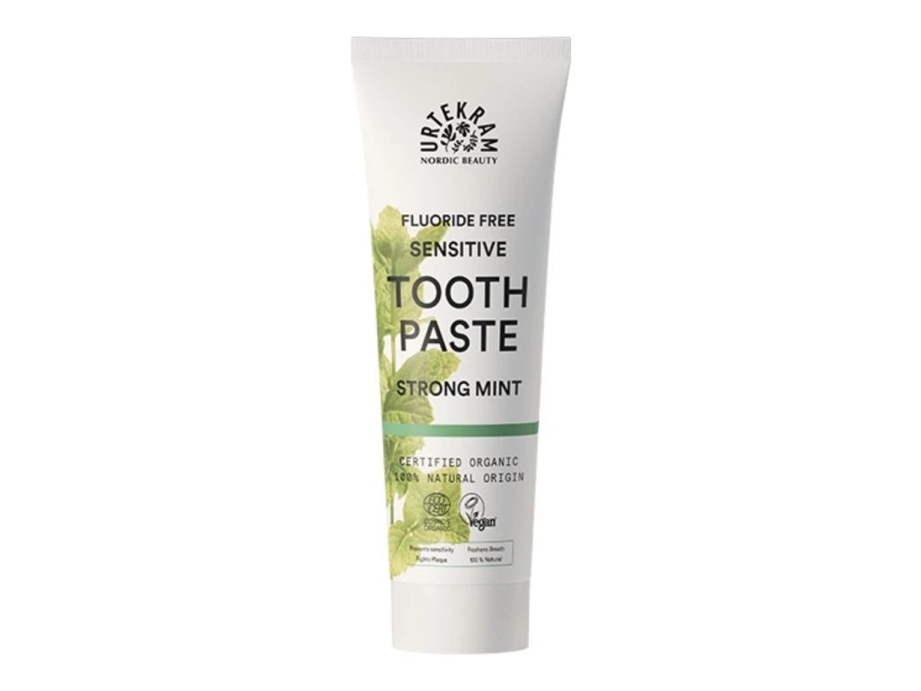 BIO Zubní pasta SENSITIV Silná máta 75ml Urtekram