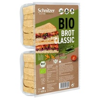 Bio toustový chléb BEZ LEPKU, 400g Schnitzer