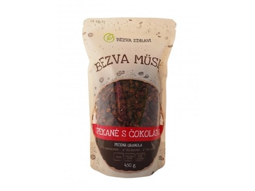 Spékané s čokoládou - pečená granola 450g Bezva zdraví