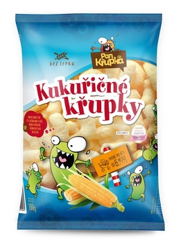 Křupky kukuřičné bez soli 100g REJ