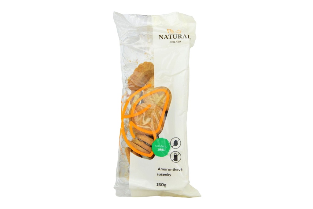 Amarantové sušenky vanilkové 150g Natural