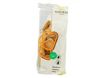 Špaldové sušenky s javorovým sirupem 150g Natural Jihlava