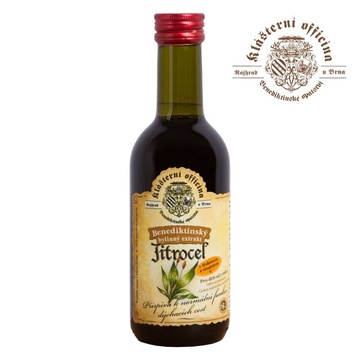 Bylinný benediktinský extrakt - sirup Jitrocel 290g Klášterní officína