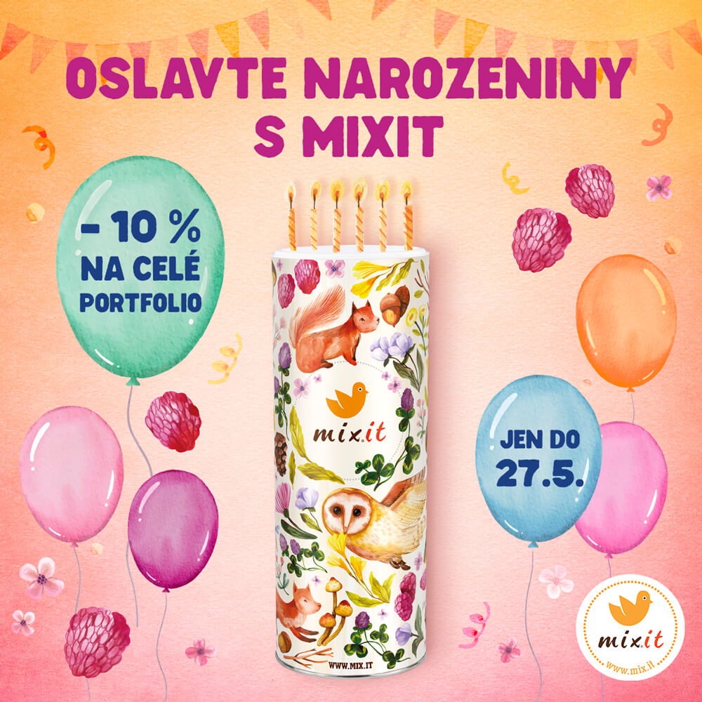 AKCE -10 % NA CELÝ MIXIT SORTIMENT